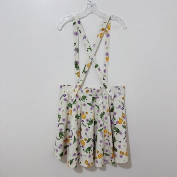 Hot Topic Disney Tangled Pascal & Lanterns Suspender Skirt Size 3XL - Picture 4 of 6